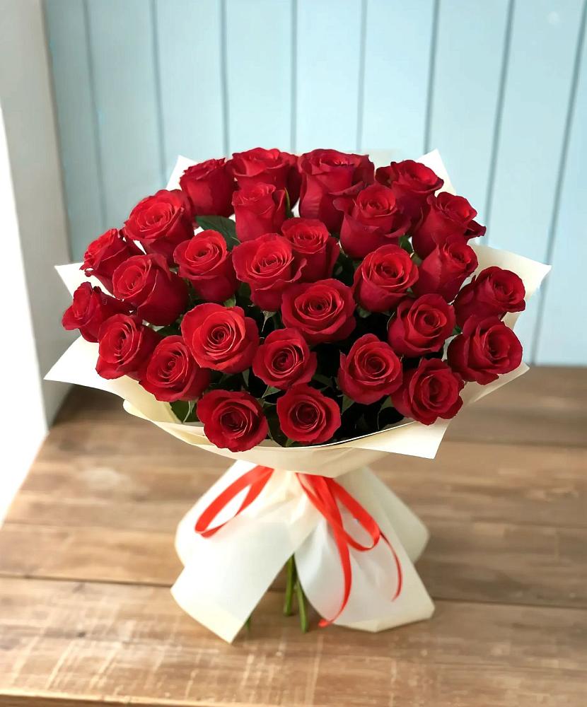 Букет 29 Красных роз в Данки