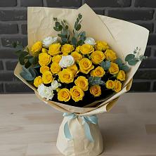 Букет цветов из:  Розы в Данки