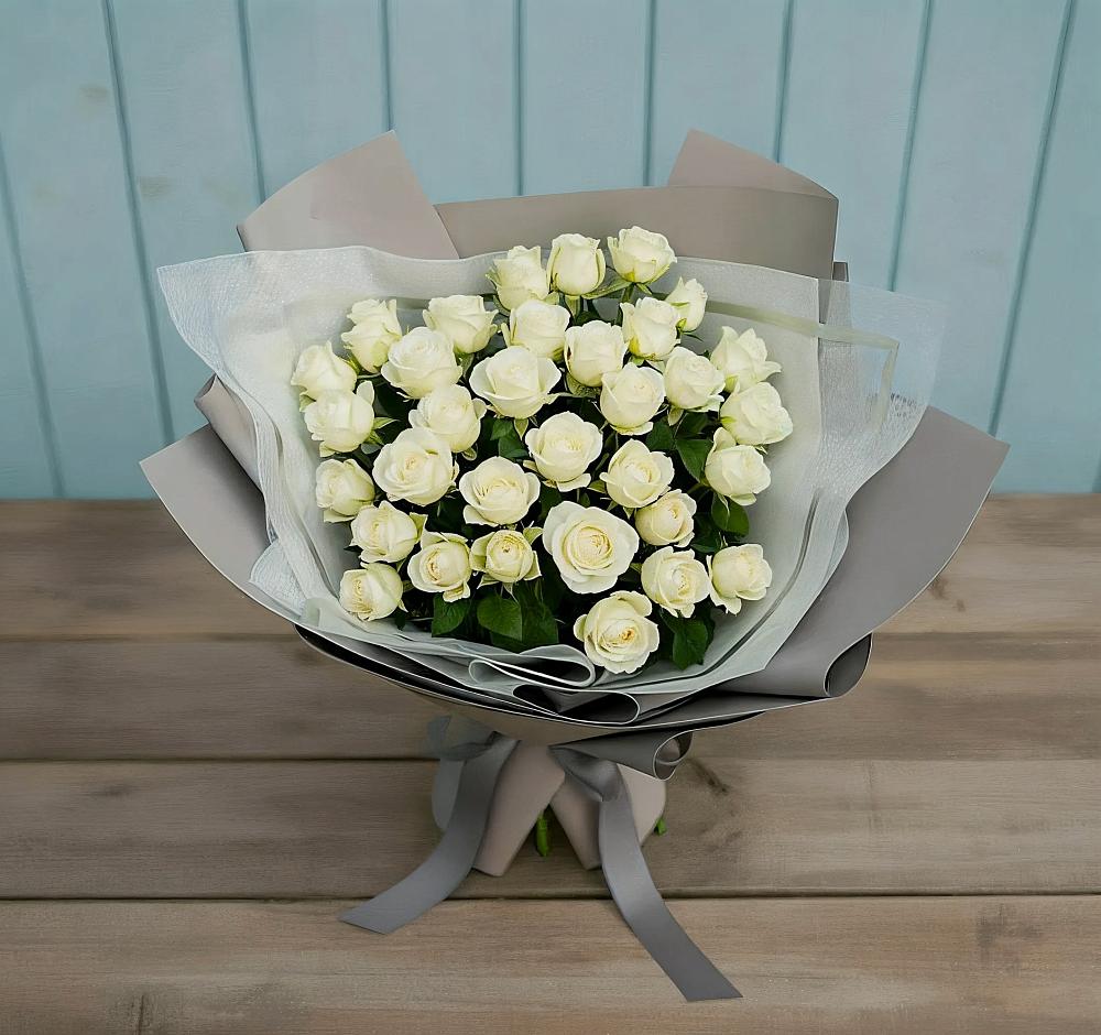 Букет Белоснежная нежность в Данки