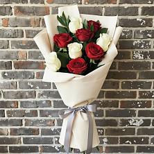 Букет цветов из:  Розы в Данки