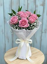 Букет цветов из:  Розы в Данки