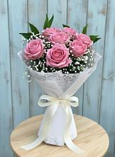 Букет цветов из:  Розы в Данки