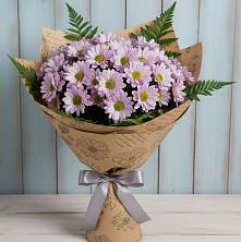 Букет цветов из:  Хризантемы в Данки
