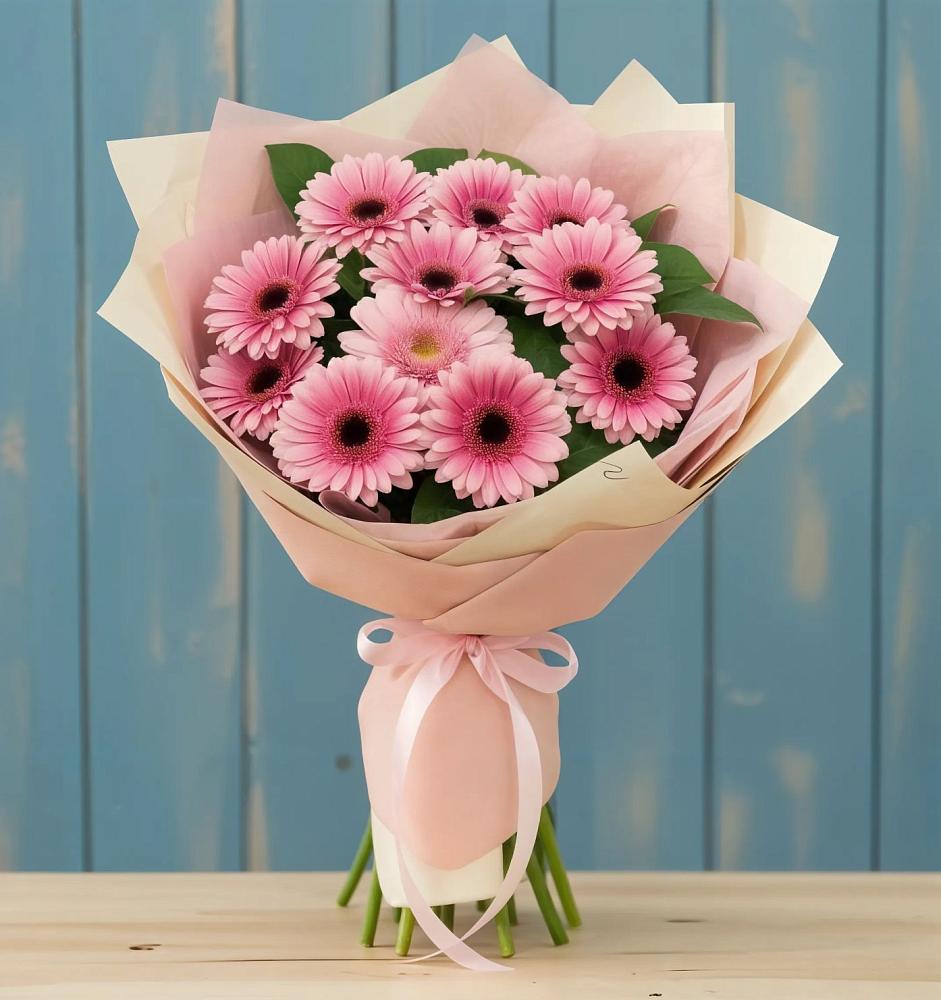 Букет цветов из: Герберы в Данки