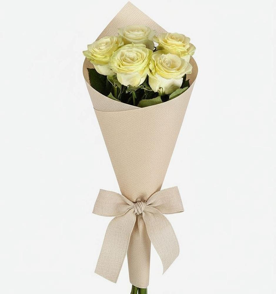 Букет цветов из: Розы в Данки