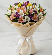 Букет цветов из:  Альстромерии #REPLACE_PRED# Данки
