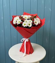 Букет цветов из:  Хризантемы в Данки