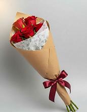 Букет цветов из:  Розы в Данки