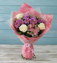 Букет цветов из:  Герберы в Данки