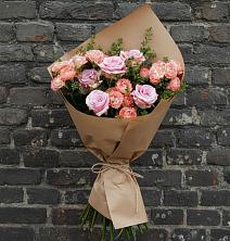 Букет цветов из:  Розы в Данки