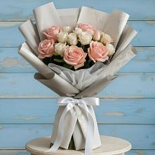 Букет цветов из:  Розы в Данки