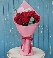 Букет цветов из:  Розы в Данки