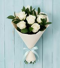 Букет цветов из:  Розы в Данки