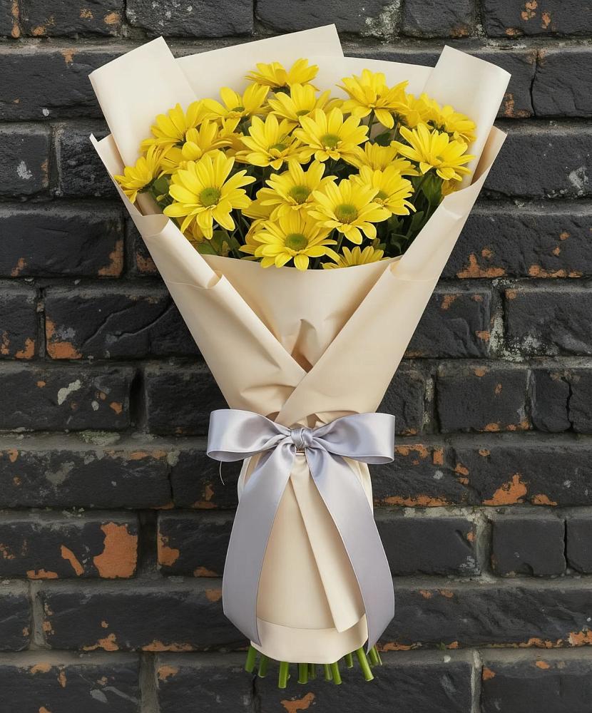 Букет цветов из: Хризантемы в Данки