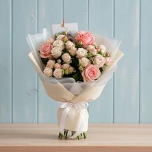 Букет цветов из:  Розы в Данки