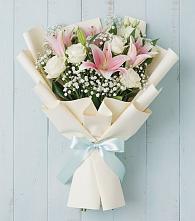 Букет цветов из:  Лилии в Данки