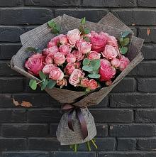 Букет цветов из:  Розы в Данки